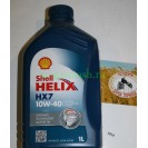 10W40 (1л) Shell Helix HX-7 Масло моторное