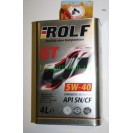 5W40 (4л) Rolf GT SN/CF Масло моторное